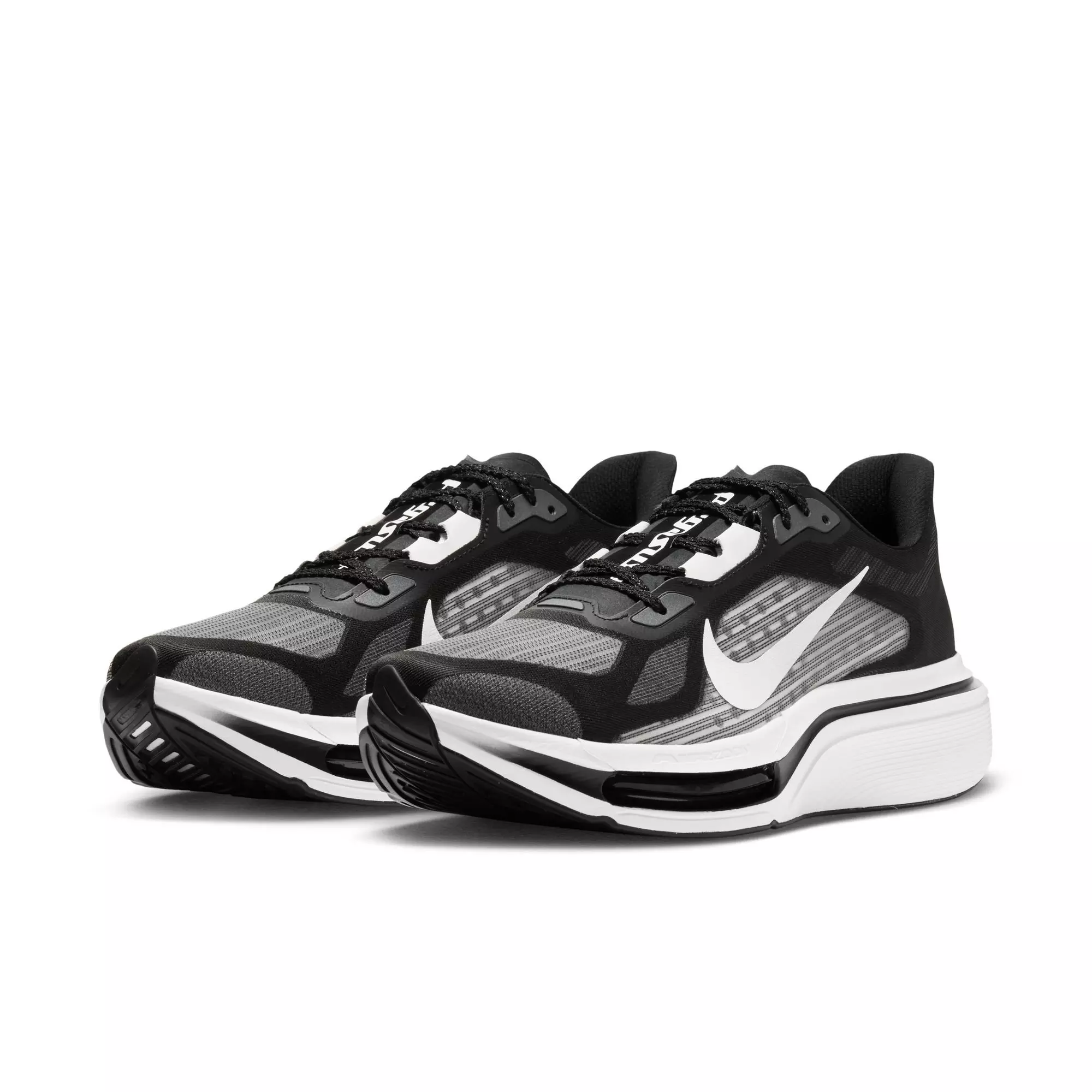 Nike Pegasus Plus 2 "Black/White" Men's Road Running Shoe - BLACK/WHITE/SMOKE GREY