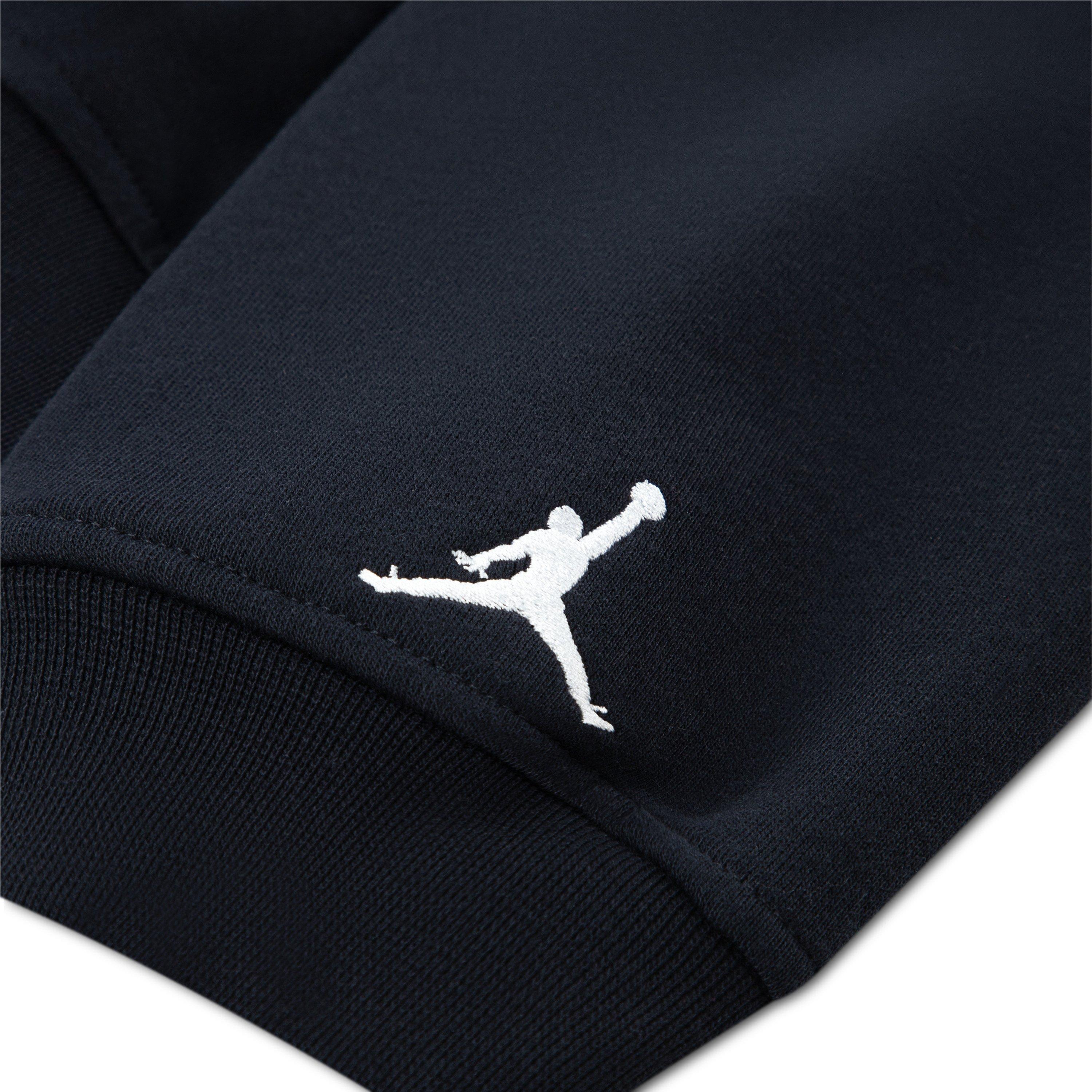 Jordan Big Boys' Shock And Ah Fleece Hoodie - BLACK