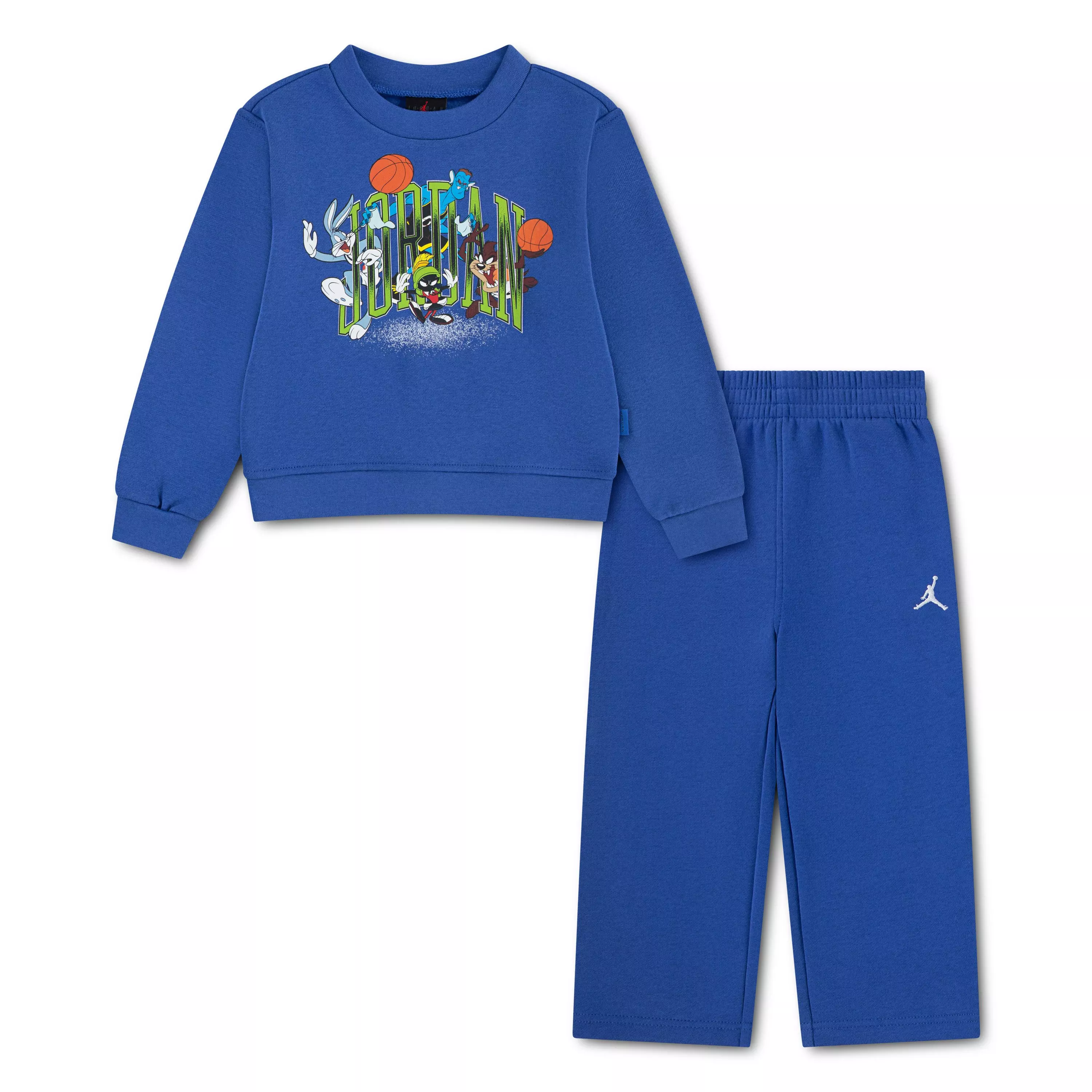 Jordan Toddler Kids' Space Jam Jogger Set - BLUE/BLACK