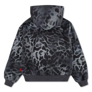 Jordan Big Girls' F And F Cheetah Hoodie - GREY