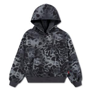 Jordan Big Girls' F And F Cheetah Hoodie - GREY