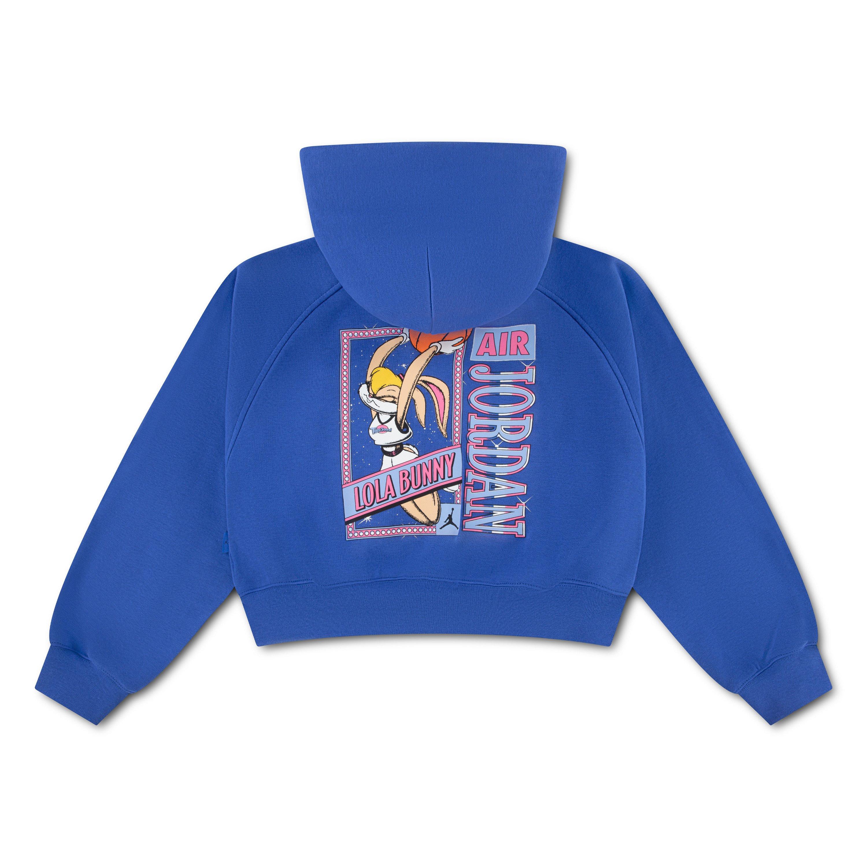 Jordan Big Girls' Lola Full-Zip Hoodie - BLUE