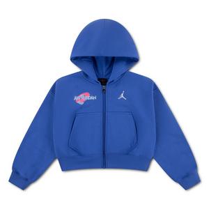 Jordan Big Girls' Lola Full-Zip Hoodie - BLUE