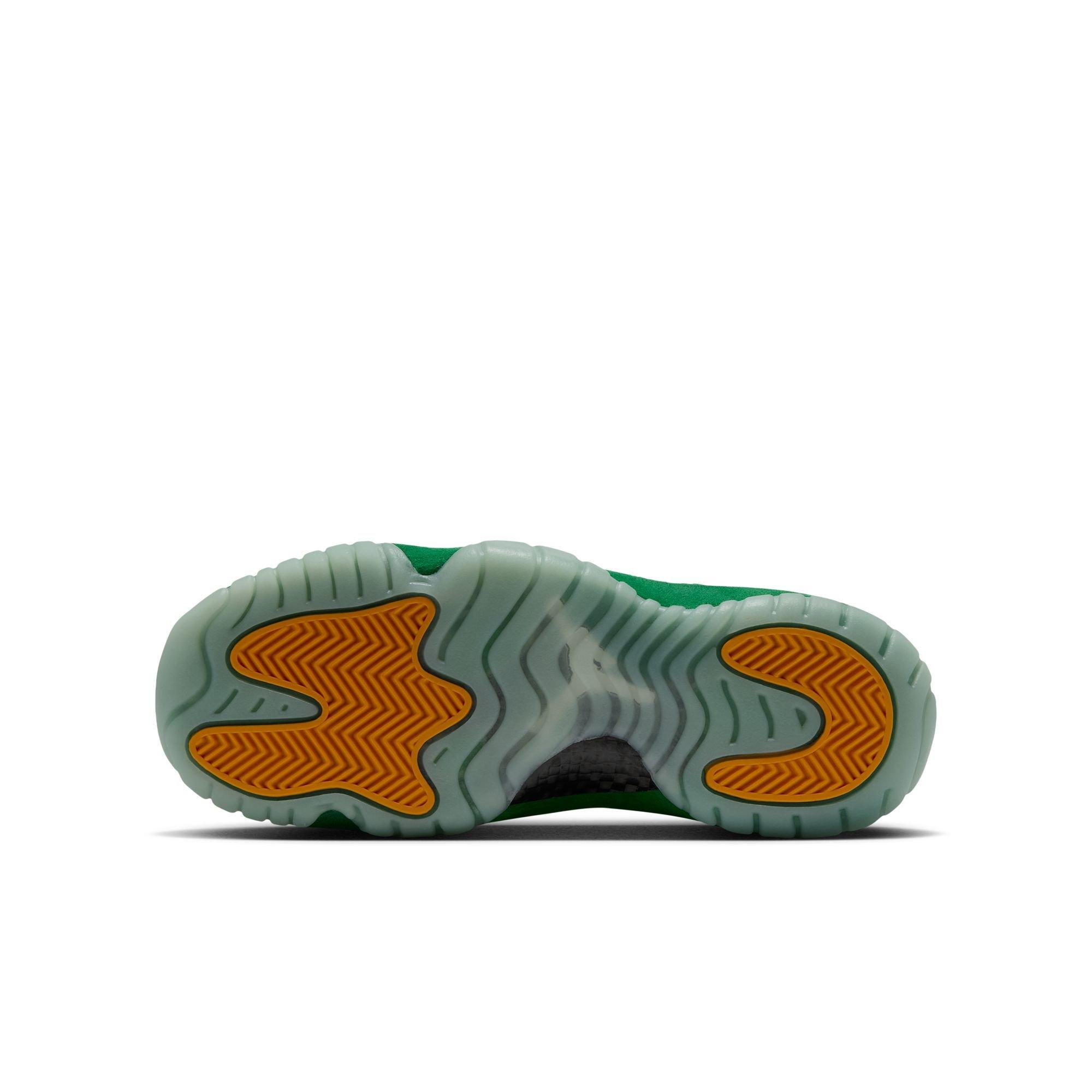 Jordan 11 Retro "Green Screen" Grade School Kids' Shoe - GYM GREEN/LUCKY GREEN