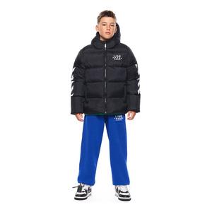 L/AB c/o Off-White Big Boys' Diagonal Puffer Jacket - BLACK