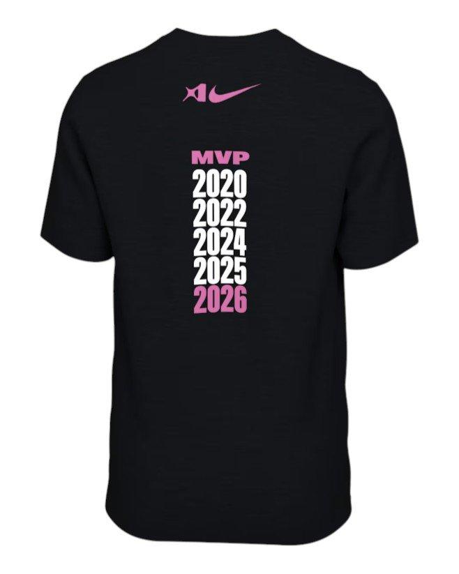Nike Women's A'Ja MVP Tee - BLACK