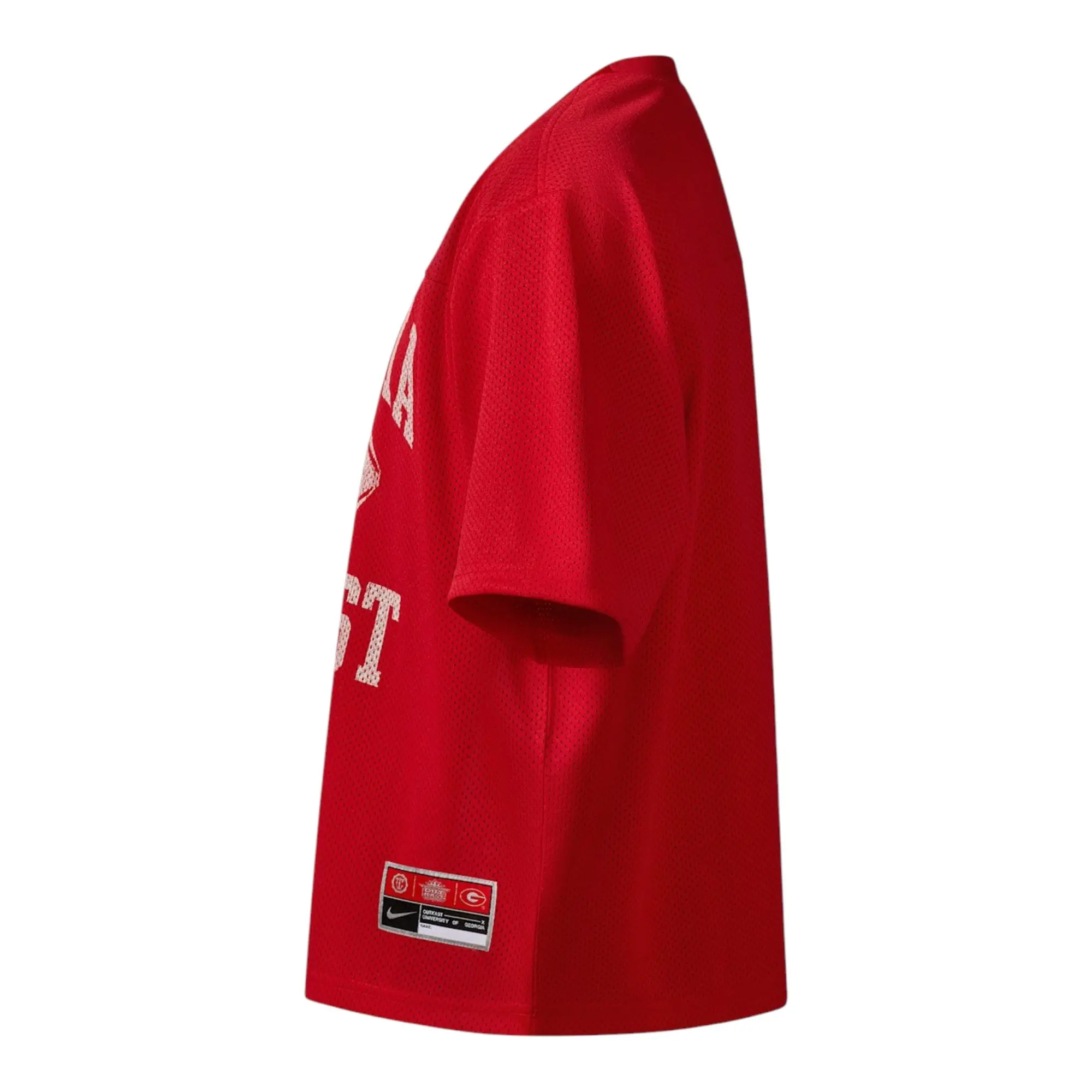 Nike x UGA x Outkast Men's Cropped Football Jersey - RED