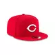 New Era Cincinnati Reds 9FIFTY Basic Team Color Snapback Hat - RED Thumbnail View 2