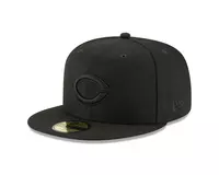 New Era Cincinnati Reds 59FIFTY Basic Fitted Hat - BLACK