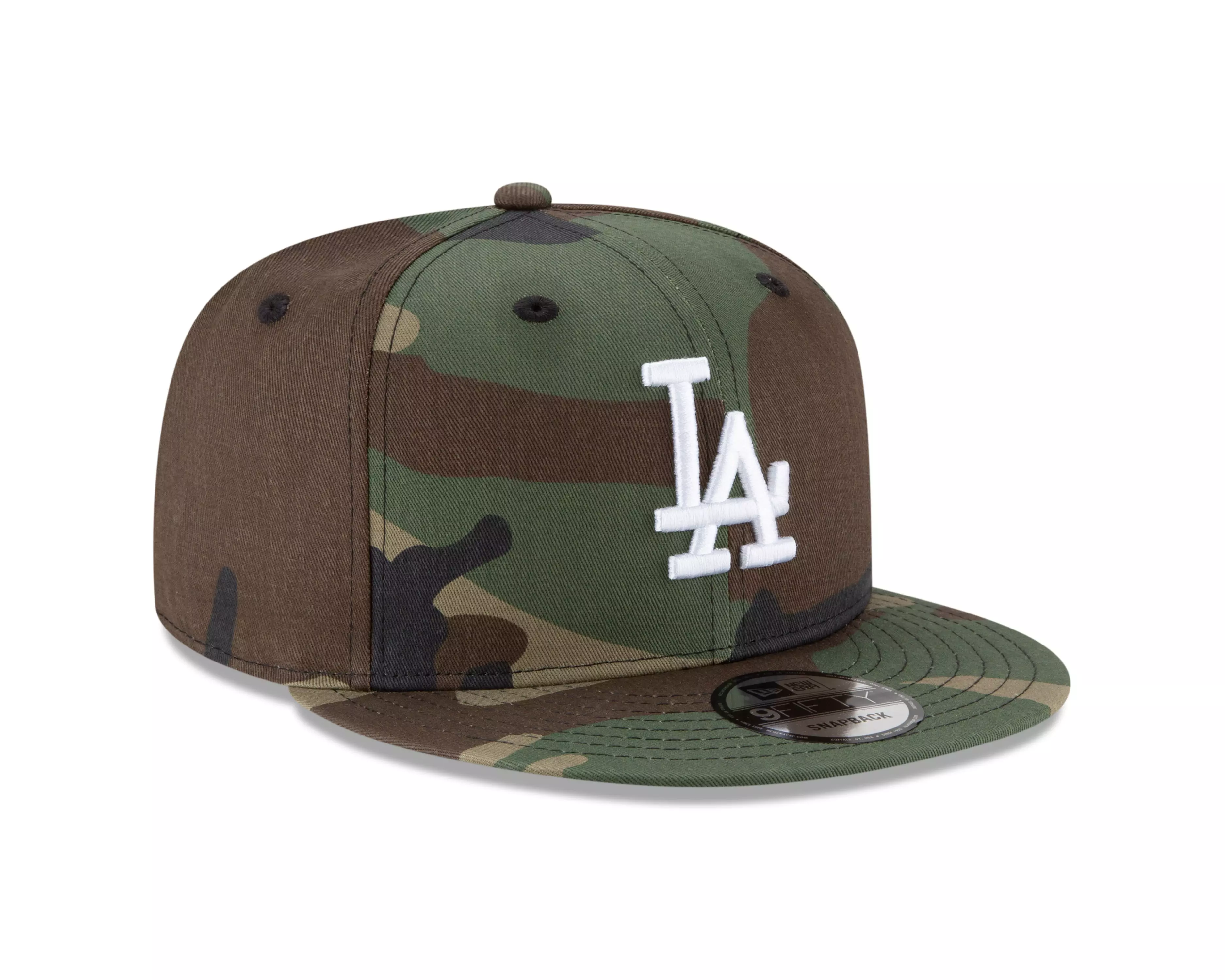 New Era Los Angeles Dodgers 9FIFTY Snapback Hat-Camo - GREEN