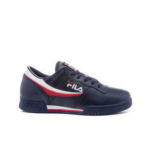 Fila Womens Lnx-100 Sneaker, Adult, White/Navy/Red, 10 M US