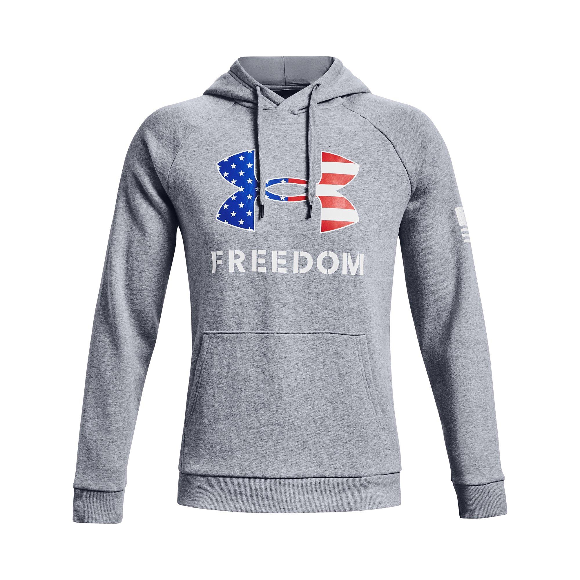 Under Armour Men's New Freedom Flag Hoodie : : Clothing