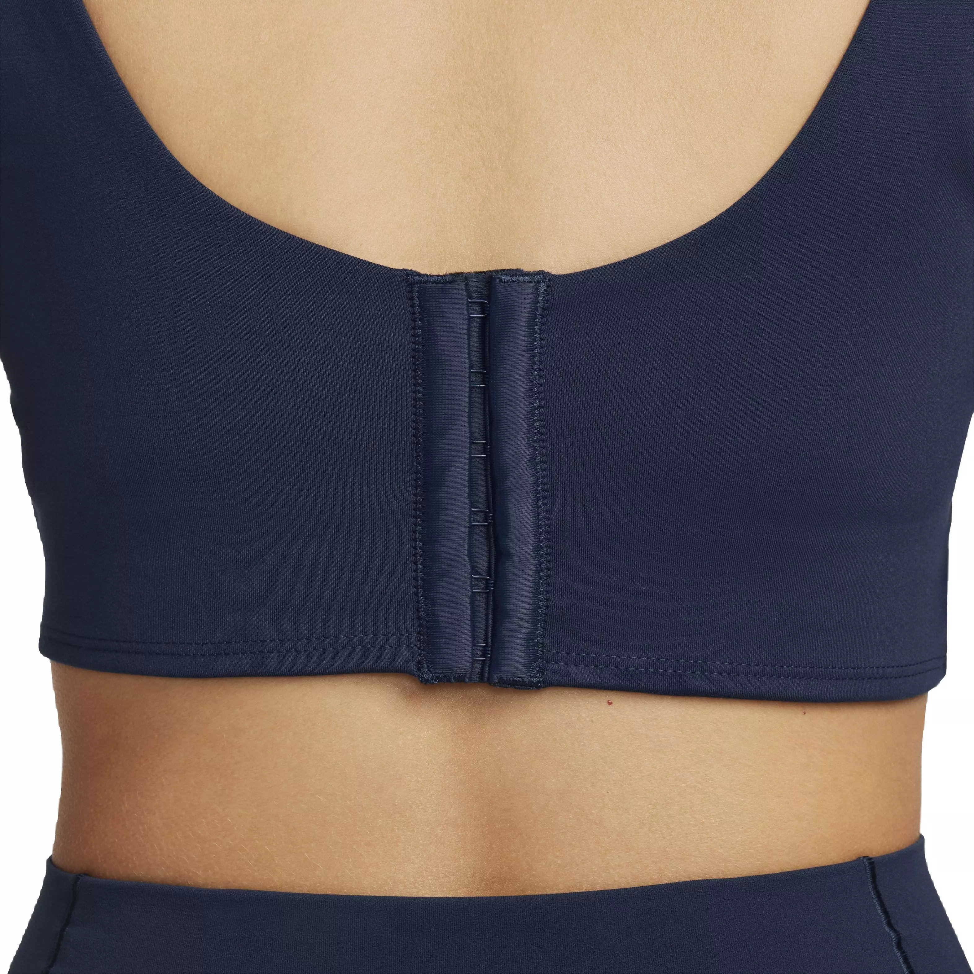 Nike Women's Sportswear Light-Support Padded Corset Bra - NAVY
