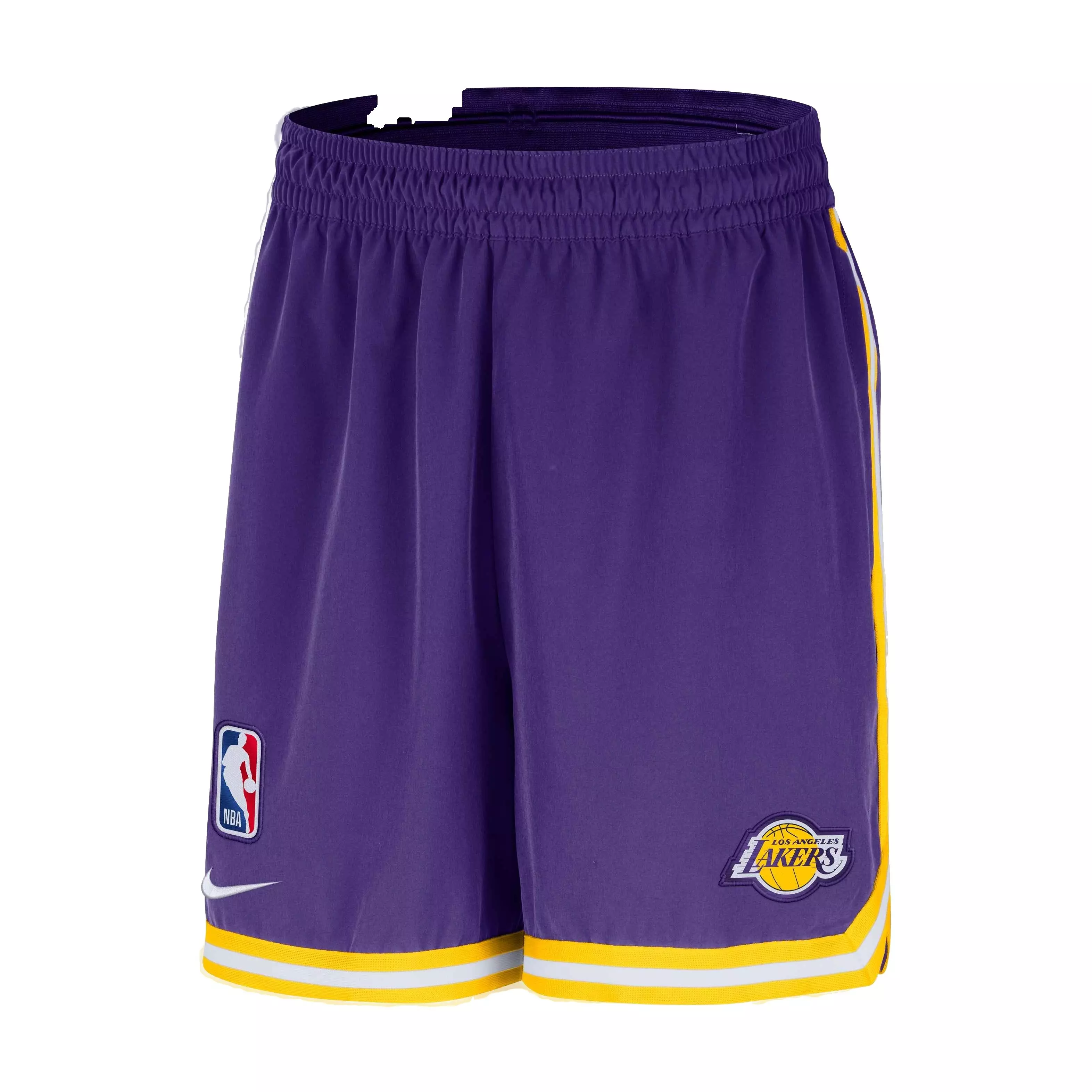 Nike Men's Dri-FIT NBA Los Angeles Lakers Woven DNA 6" Shorts -Purple - PURPLE