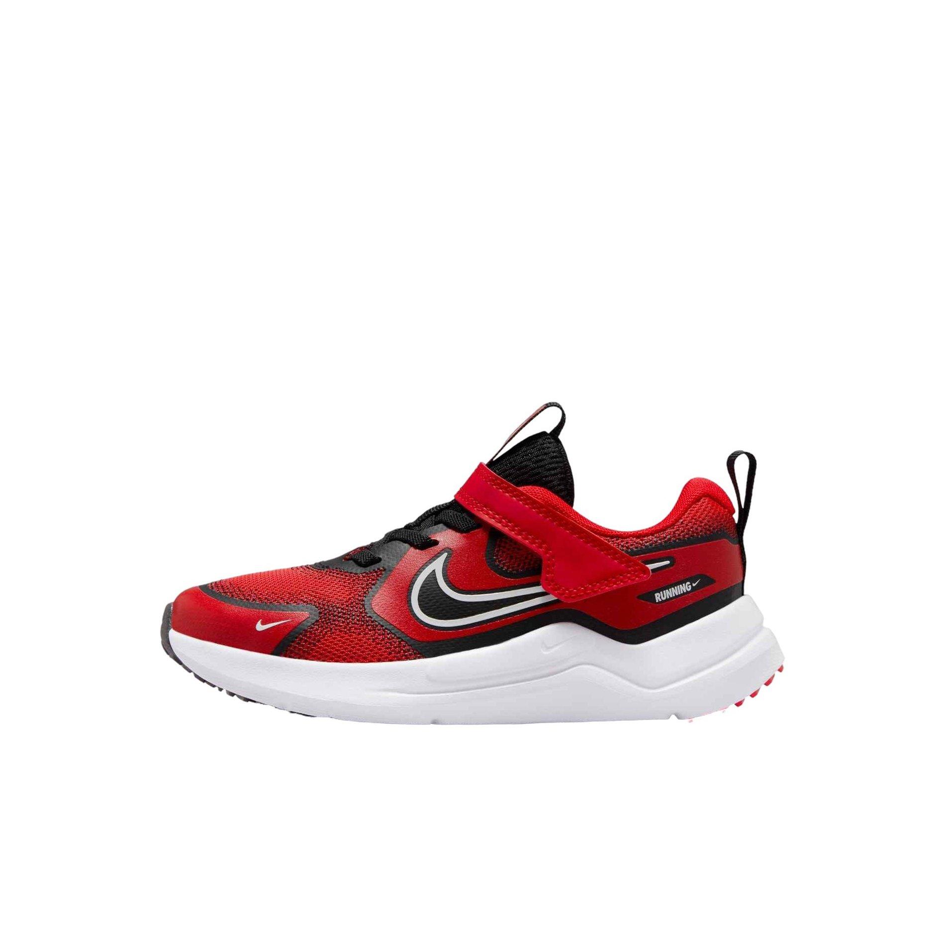 Nike Cosmic Runner "University Red/Black/White" Preschool Boys' Running Shoe - RED/BLACK/WHITE Thumbnail View 2