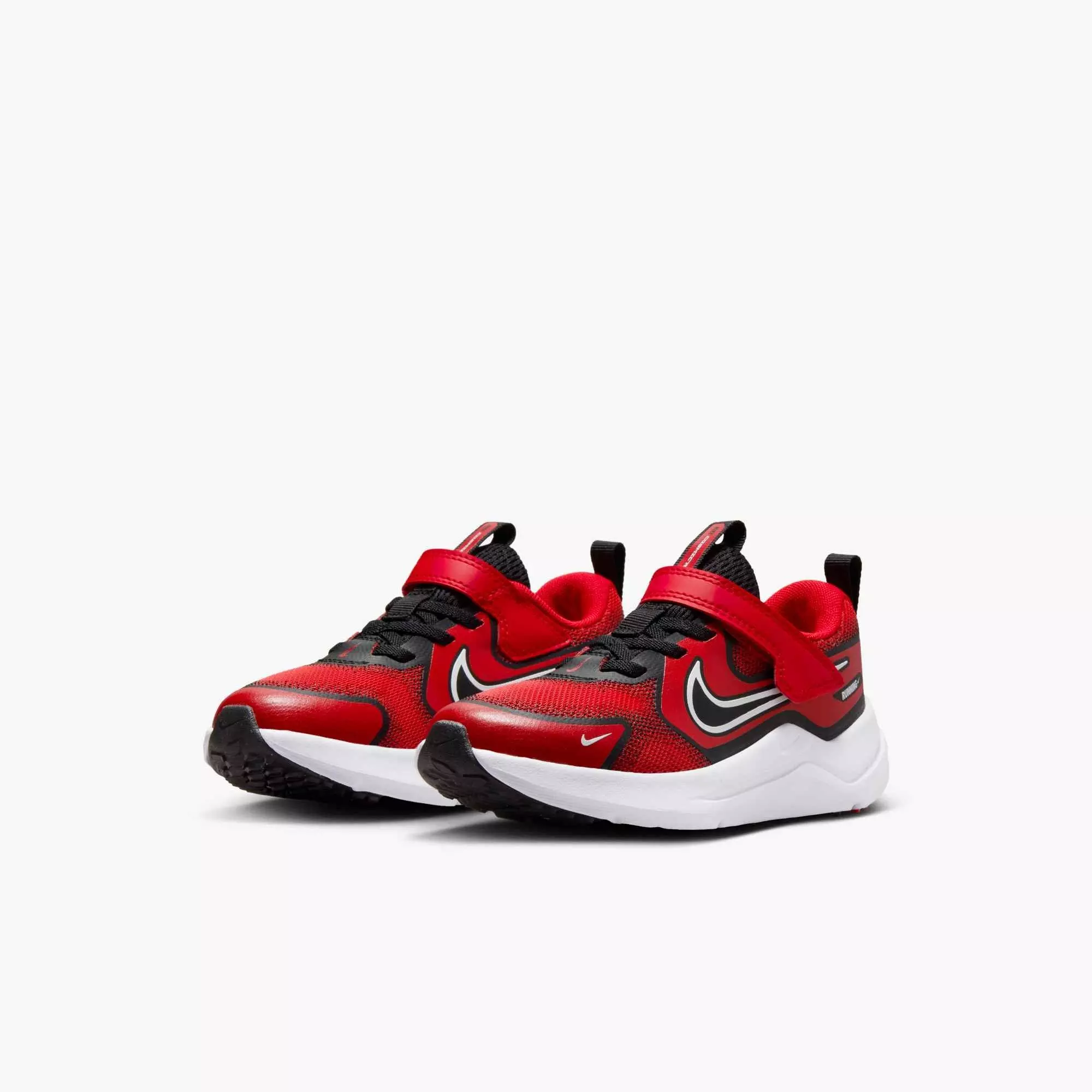 Nike Cosmic Runner "University Red/Black/White" Preschool Boys' Running Shoe - RED/BLACK/WHITE