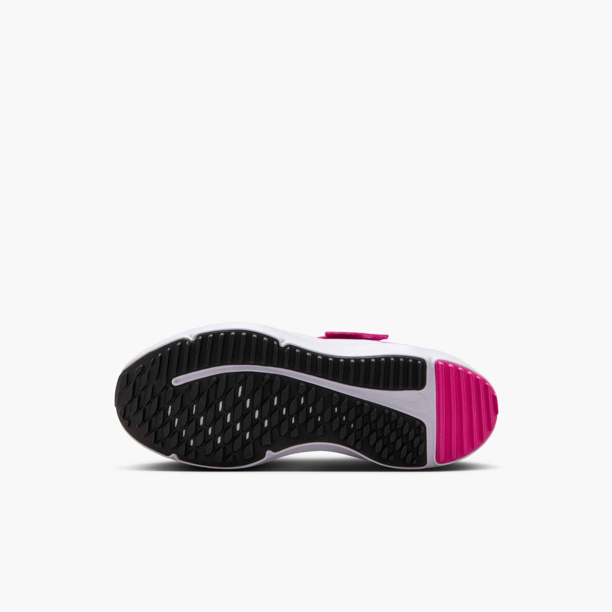 Nike Cosmic Runner "Laser Fuchsia/Black/White" Preschool Girls' Running Shoe - FUCHSIA/BLACK/WHITE Thumbnail View 8