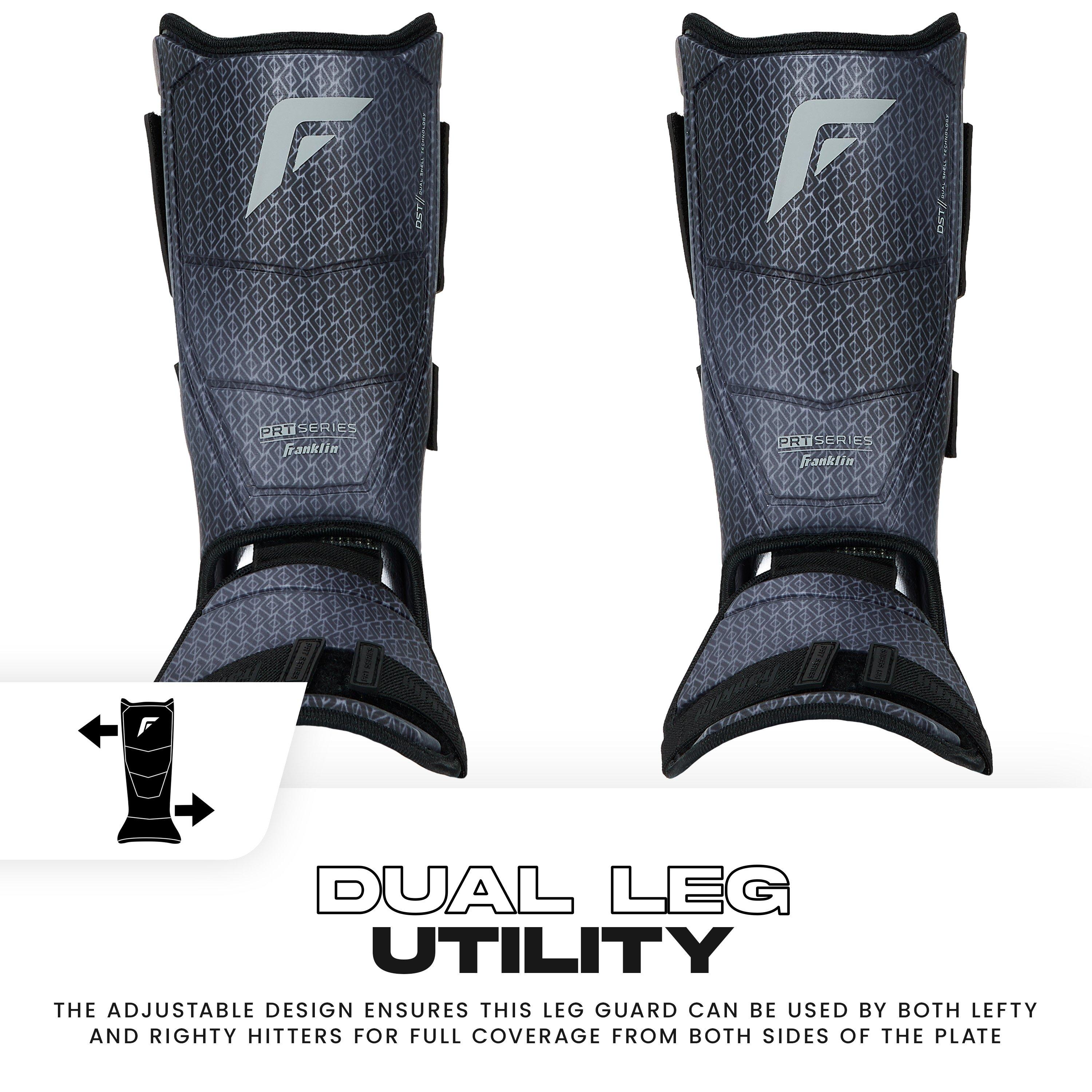 Franklin Youth Baseball PRT DST Protective Leg Guard - BLACK Thumbnail View 6