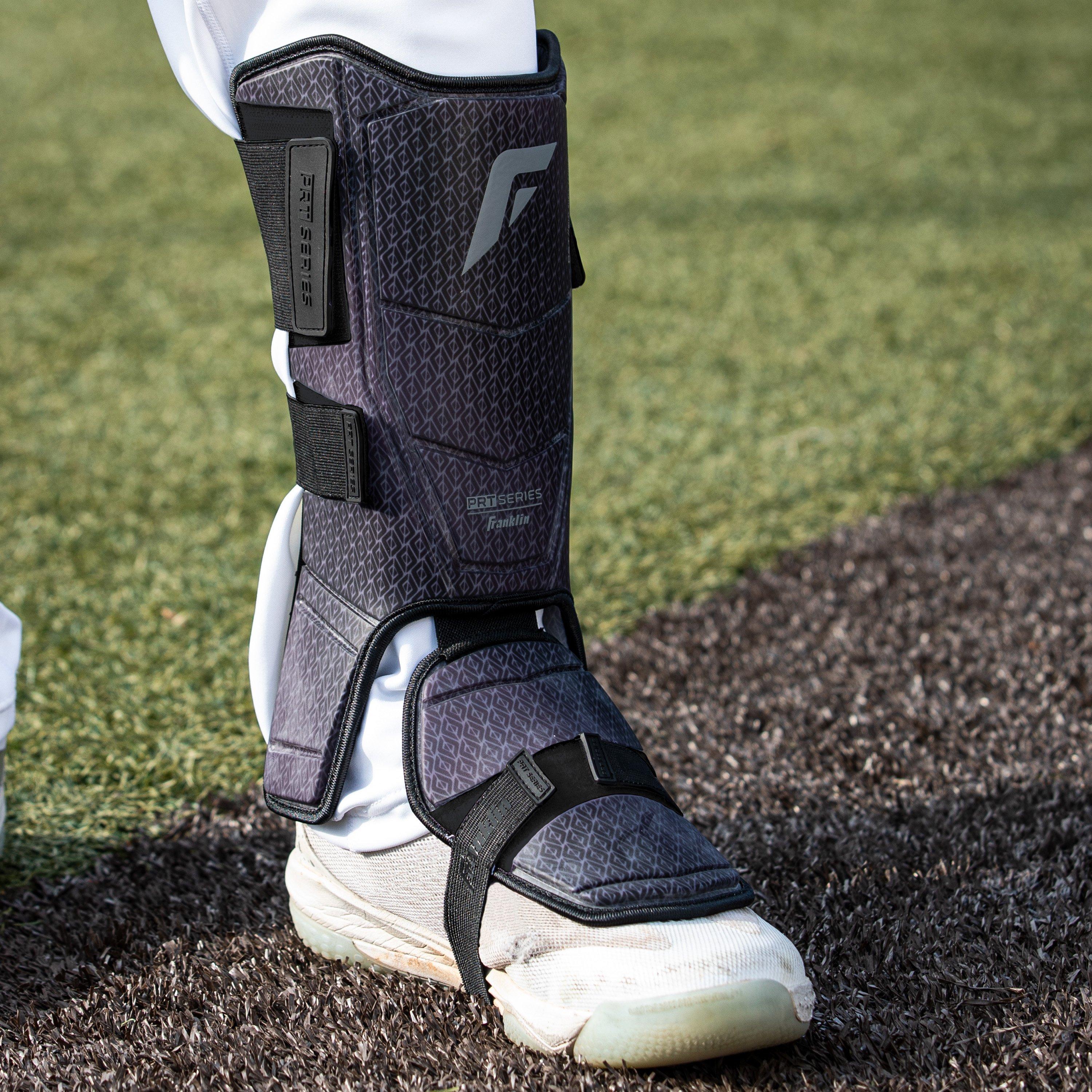 Franklin Youth Baseball PRT DST Protective Leg Guard - BLACK Thumbnail View 10