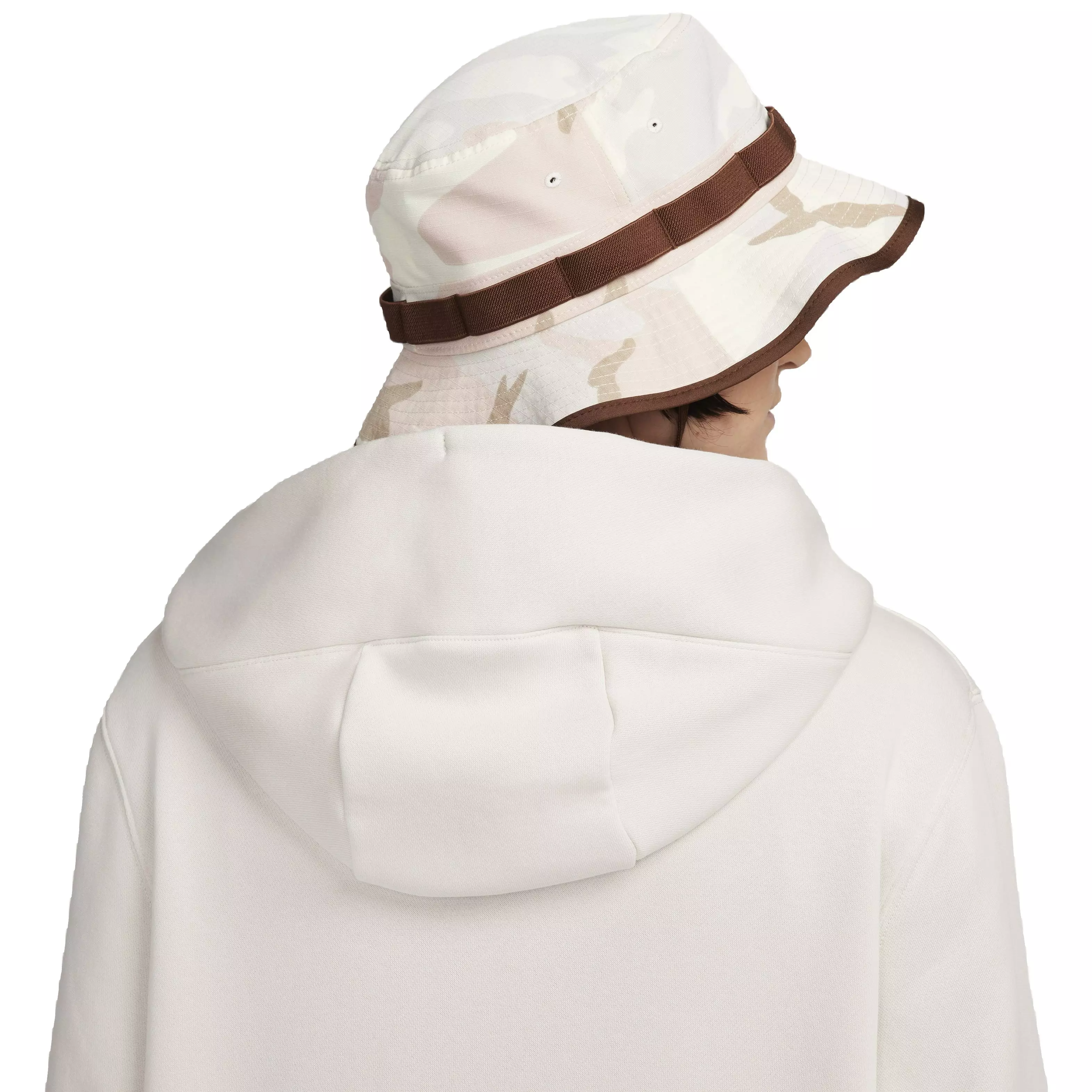 Nike Women's Sportswear Phoenix Fleece Oversized Long Full-Zip Jacket - BROWN