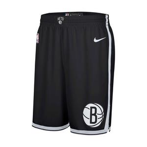 Nike Big Kids' Dri-FIT NBA Brooklyn Nets Replica Swingman Basketball Shorts -Black