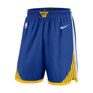 Nike Men's Dri-FIT NBA Golden State Warriors Swingman Icon 24 Replica Shorts -Blue
