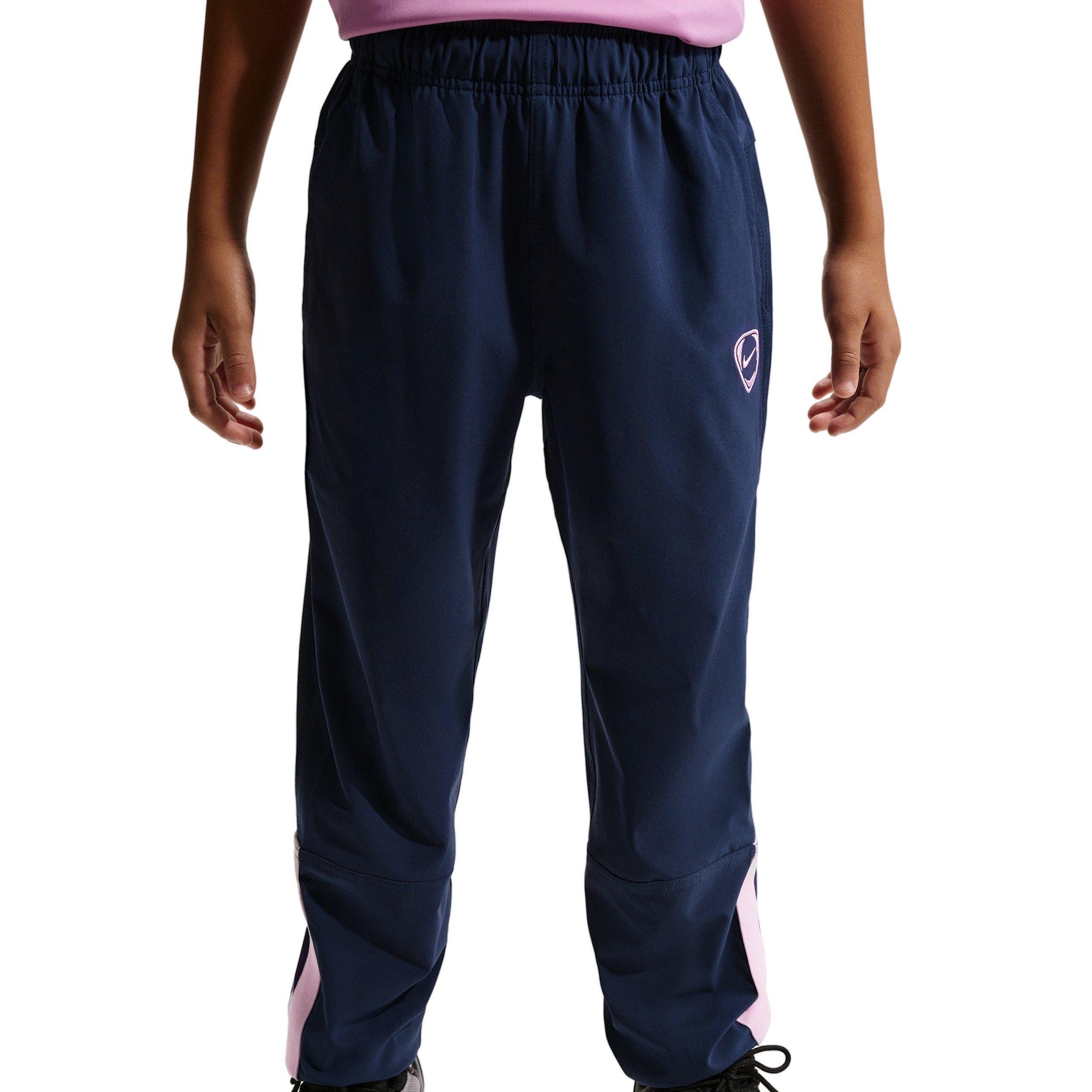 Nike Energy Repel Soccer Woven Big Kids' Navy/Pink Pants