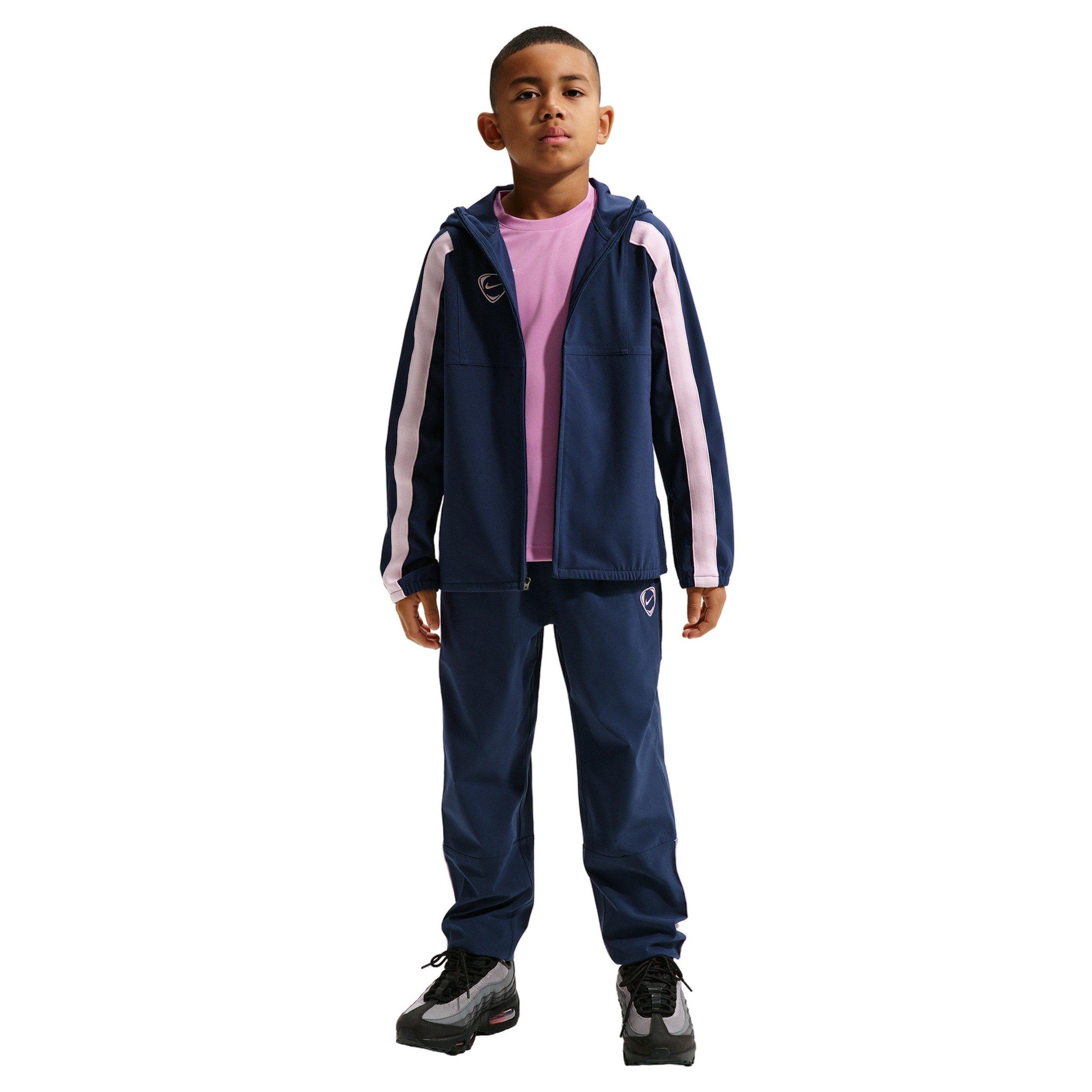 Nike Big Kids' Energy Repel Soccer Woven Pants - Navy/Pink - NAVY/PINK Thumbnail View 4