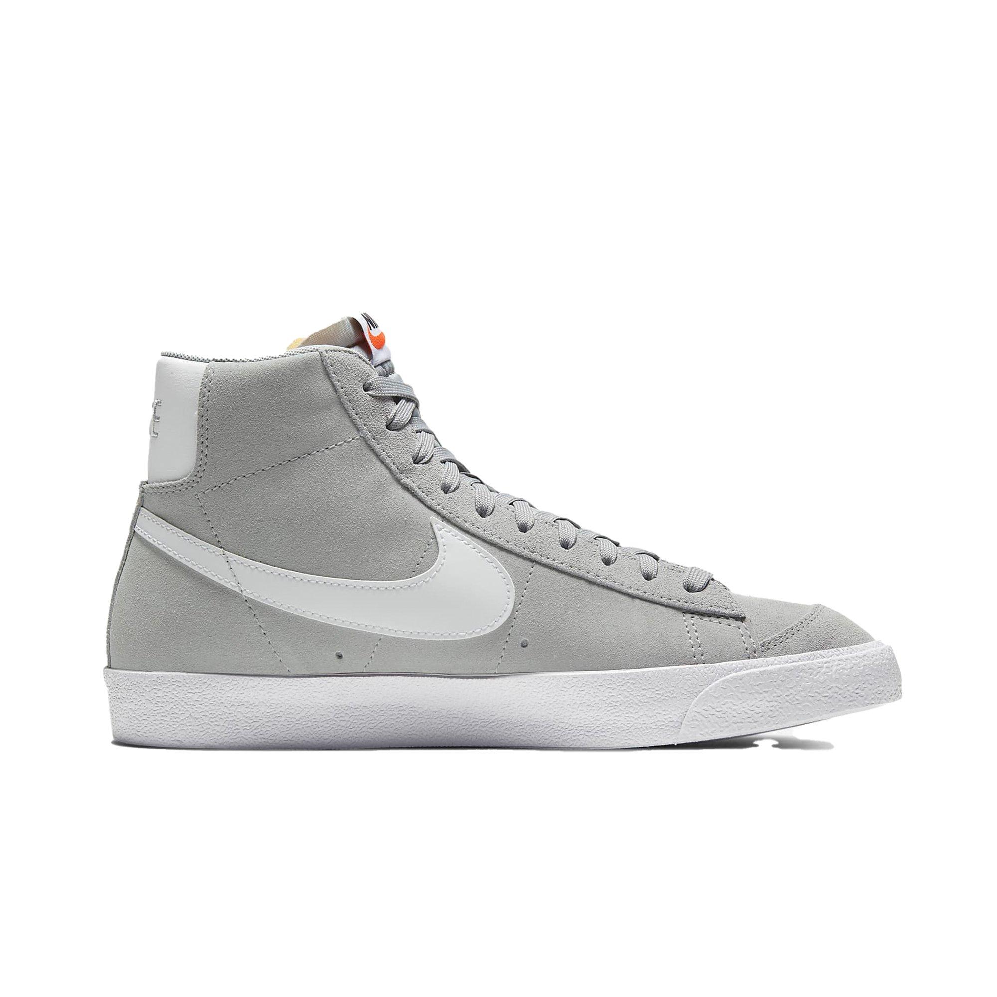 gray nike blazers