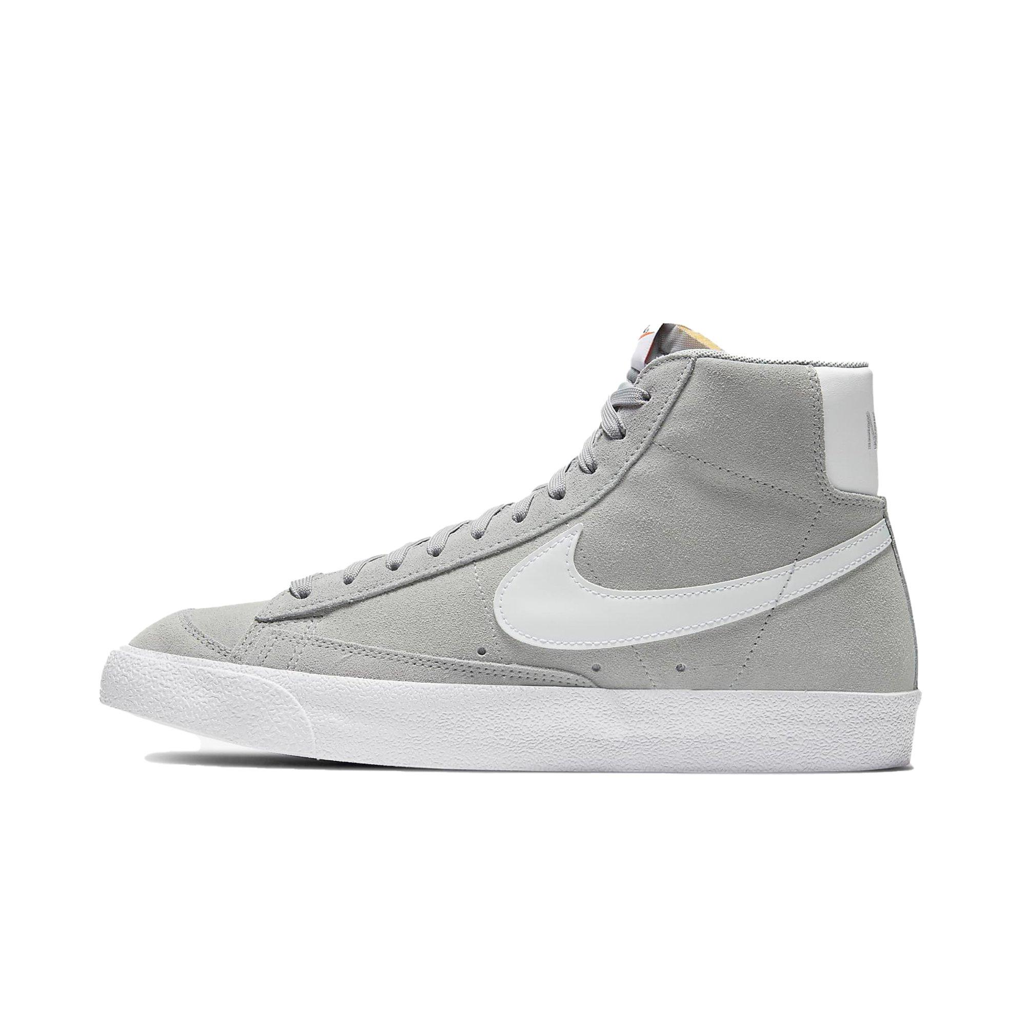 Nike blazer hi suede best sale vintage grey