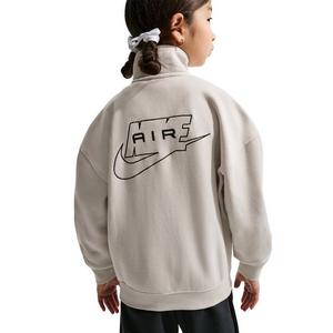Nike Big Kids' Air Fleece Track Jacket - Bone