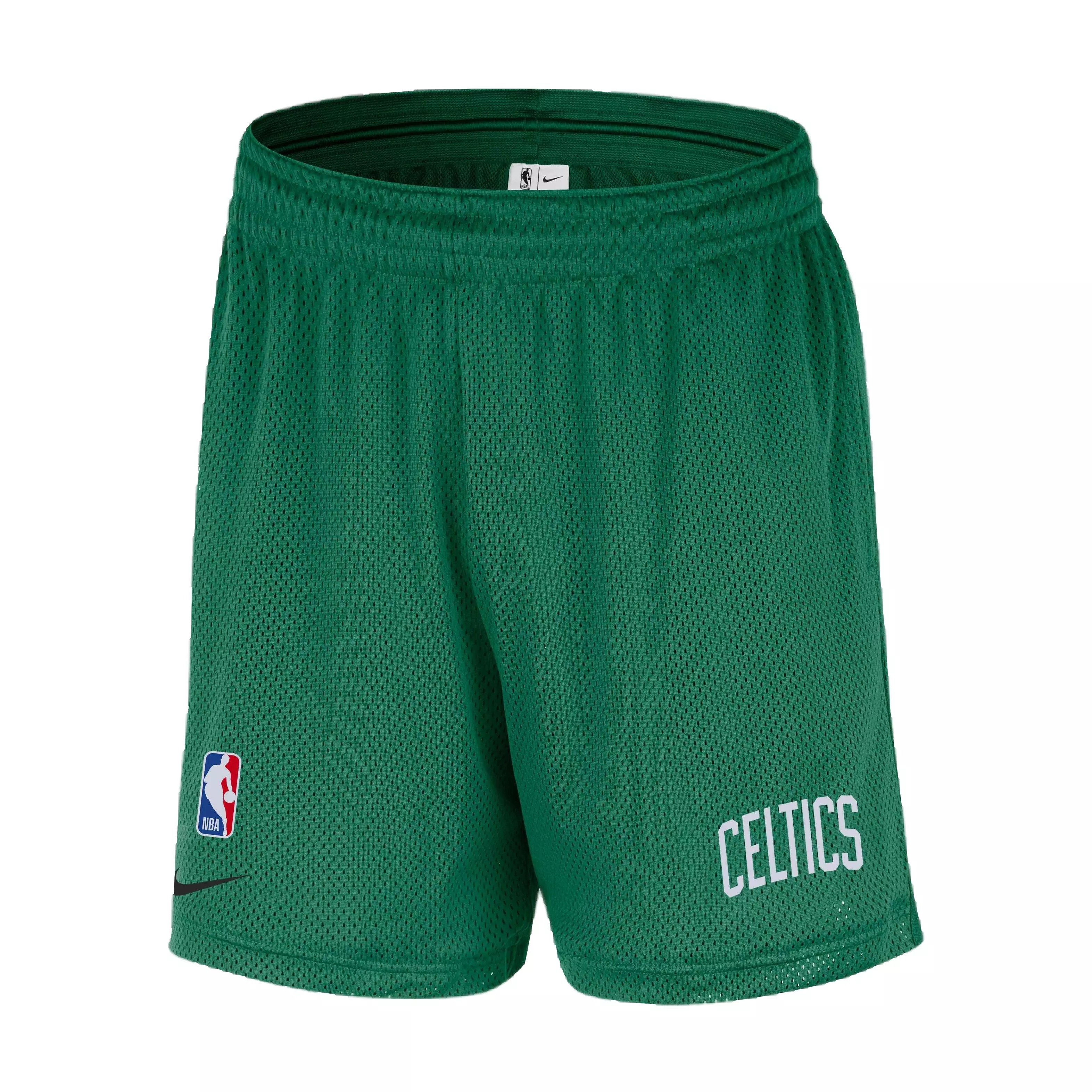 Nike Men's NBA Boston Celtics Openhole Mesh Shorts - Green - GREEN