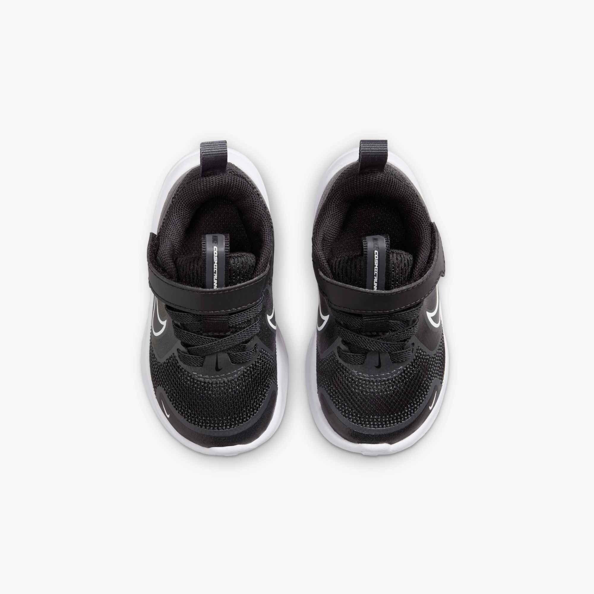 Nike Cosmic Runner "Black/Anthracite/White" Infant Boys' Running Shoe - BLACK/DK GREY/WHITE Thumbnail View 3
