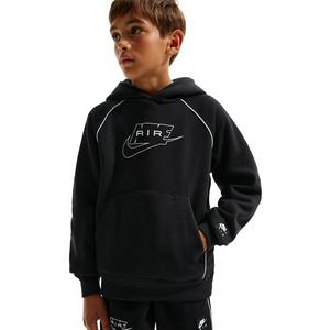 Nike Big Boys' Air Pullover Hoodie - Black