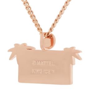 King Ice X Barbie West Coast, Best Coast Necklace - Gold - GOLD
