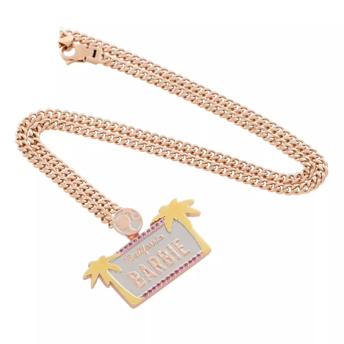 King Ice X Barbie West Coast, Best Coast Necklace - Gold - GOLD