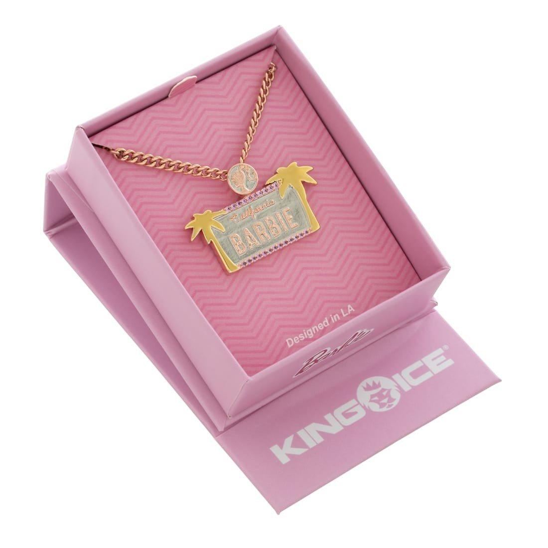 King Ice X Barbie West Coast, Best Coast Necklace - Gold - GOLD