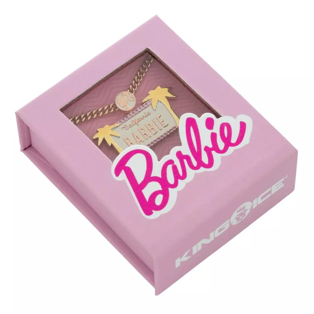 King Ice X Barbie West Coast, Best Coast Necklace - Gold - GOLD