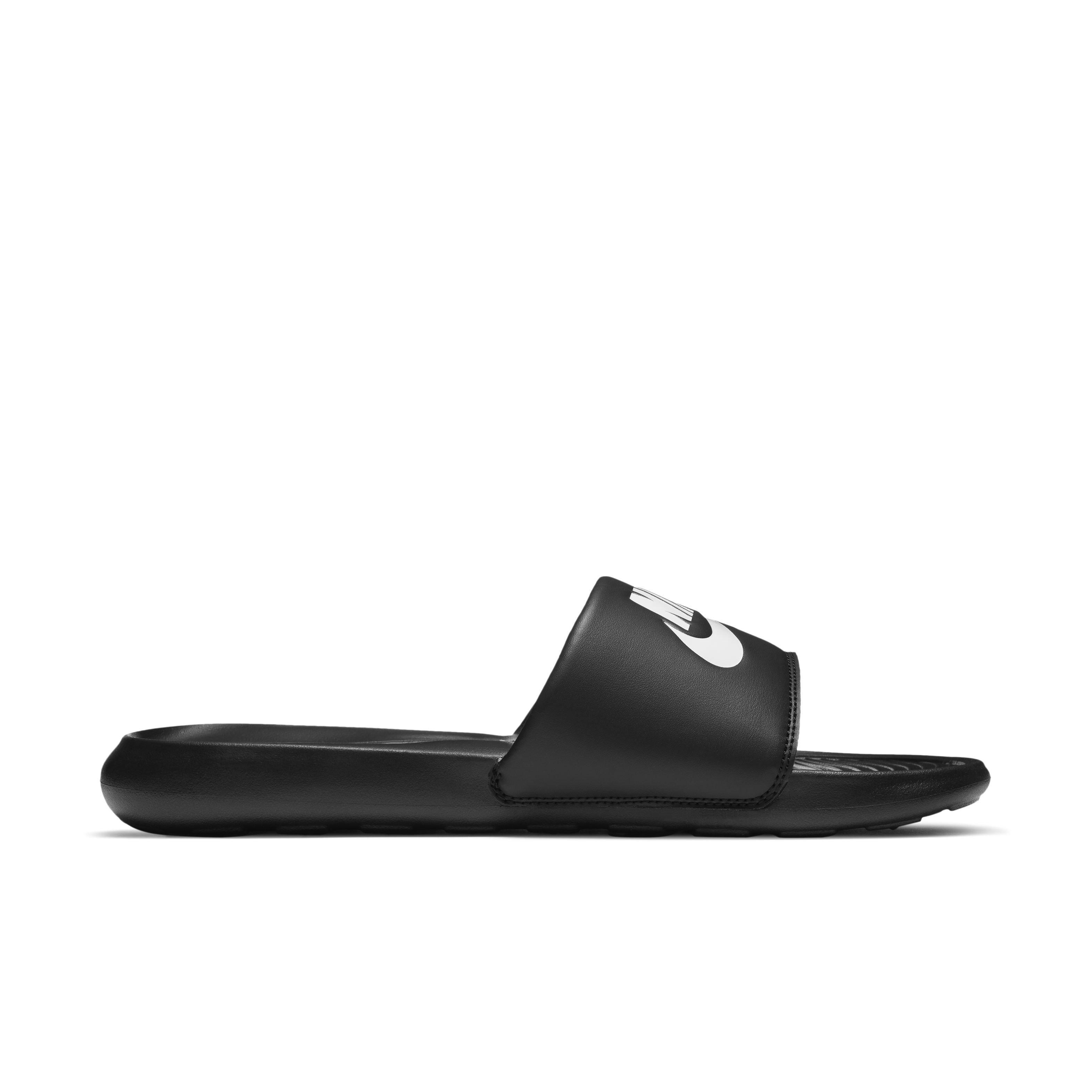 Nike Victori One "Black/White" Men's Slide - BLACK Thumbnail View 1