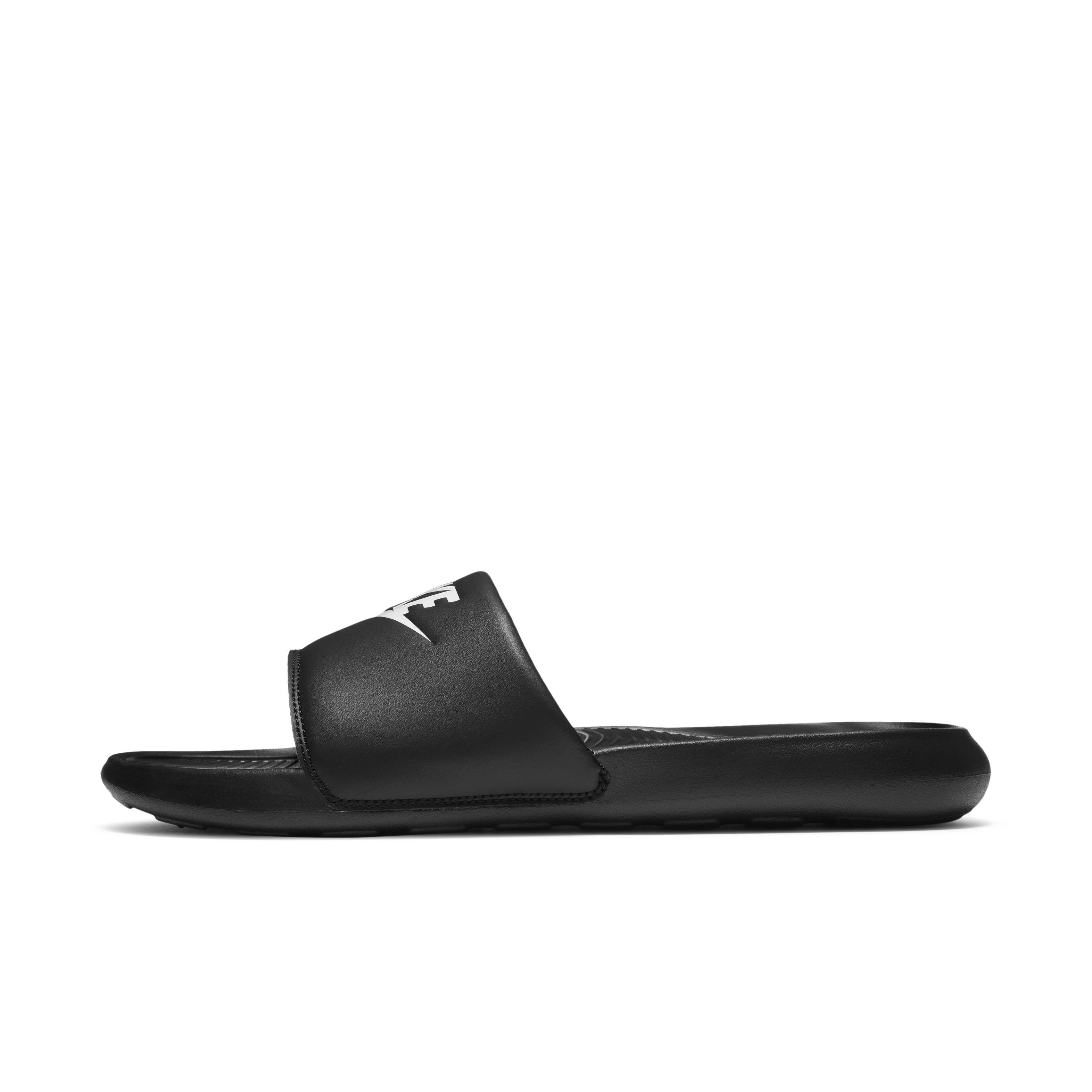 Nike Victori One "Black/White" Men's Slide - BLACK Thumbnail View 2