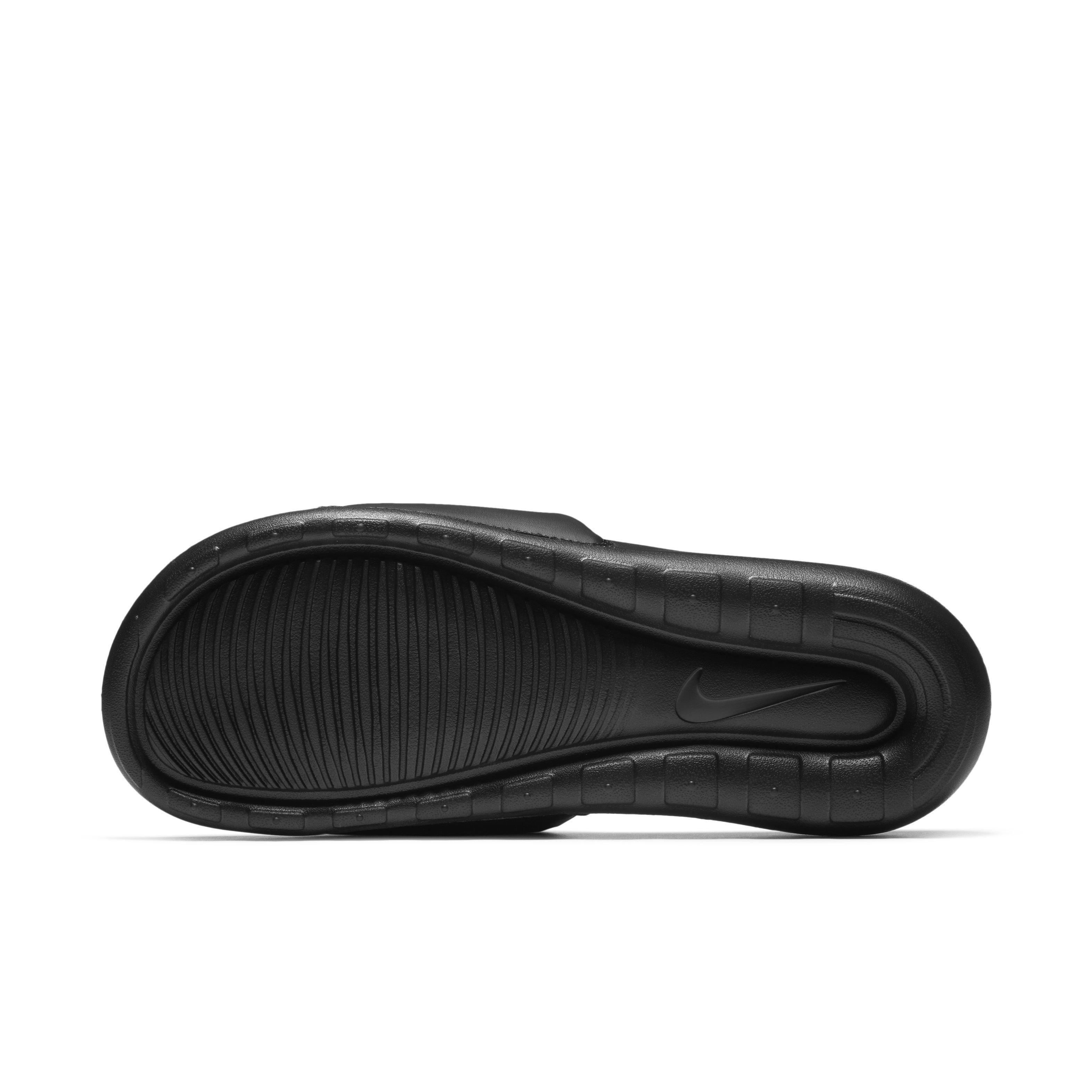Nike Victori One "Black/White" Men's Slide - BLACK Thumbnail View 5