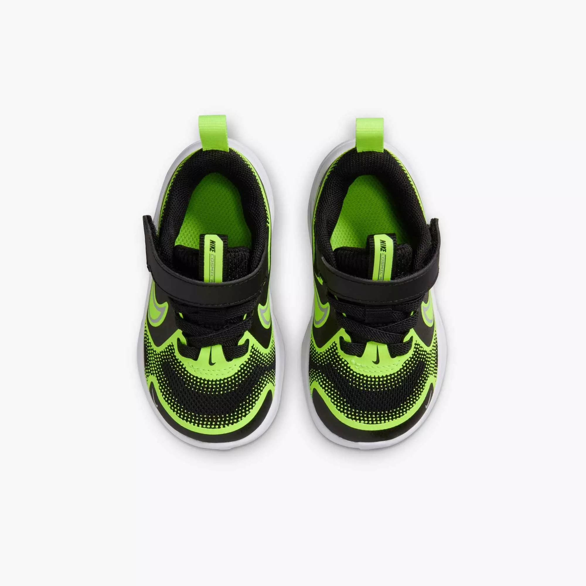 Nike Cosmic Runner "Black/Volt/Wolf Grey" Infant Boys' Running Shoe - BLACK/VOLT/GREY