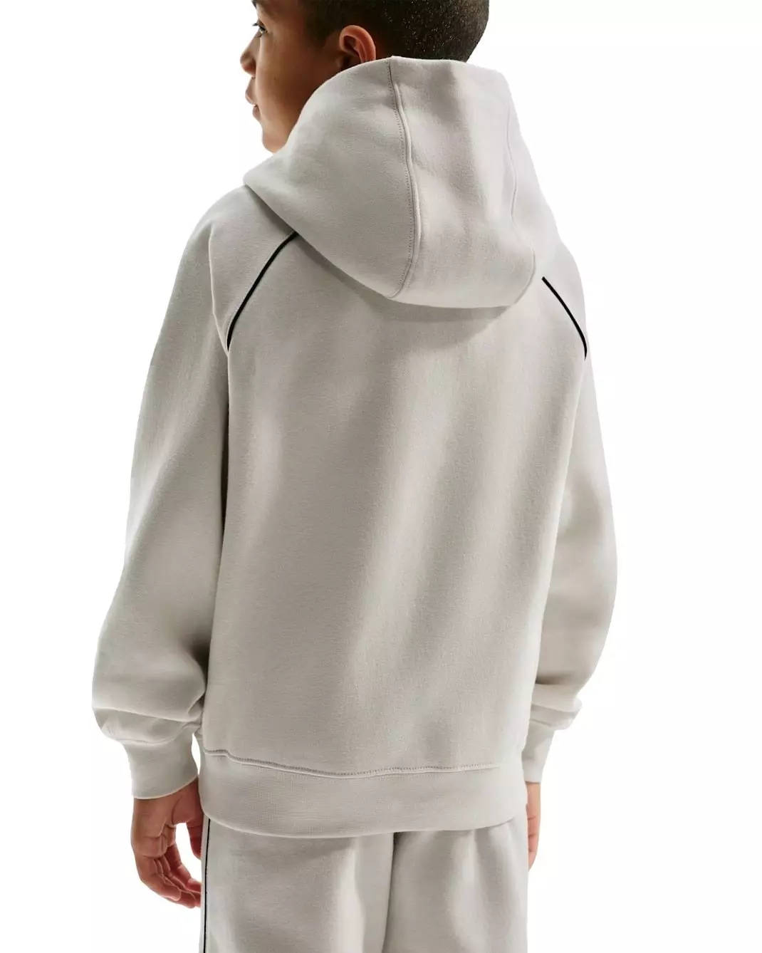 Nike Big Boys' Air Pullover Hoodie - Grey - GREY