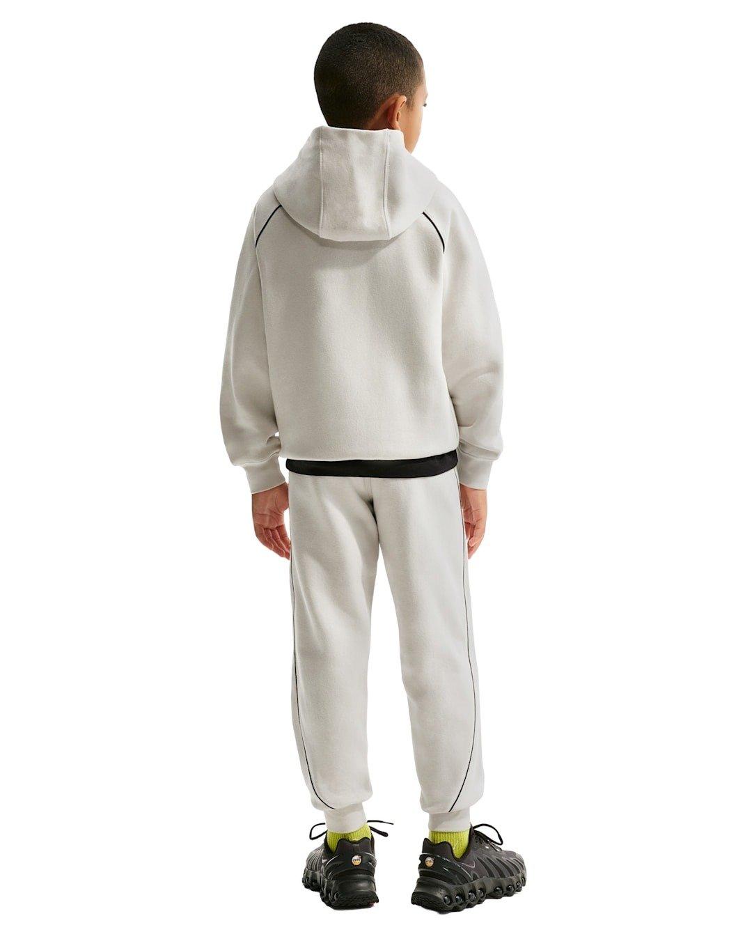 Nike Big Boys' Air Pullover Hoodie - Grey - GREY Thumbnail View 5