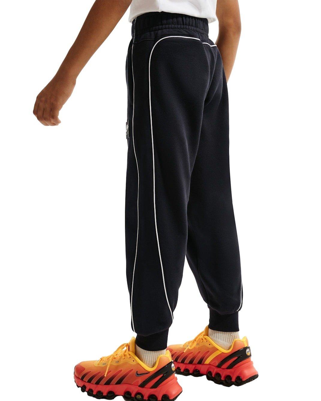 Nike Big Boys' Air Fleece Joggers - Black - BLACK Thumbnail View 2