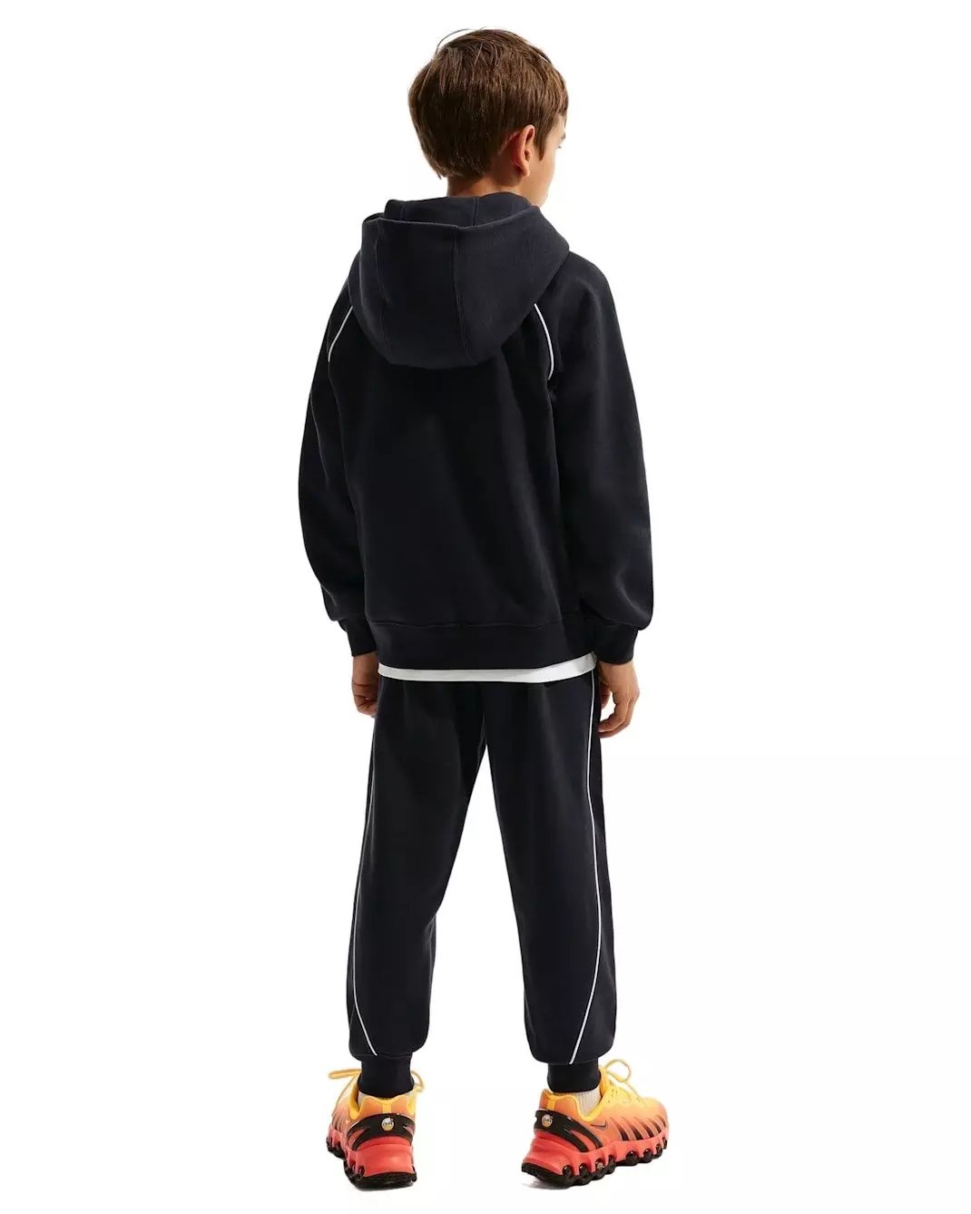 Nike Big Boys' Air Fleece Joggers - Black - BLACK