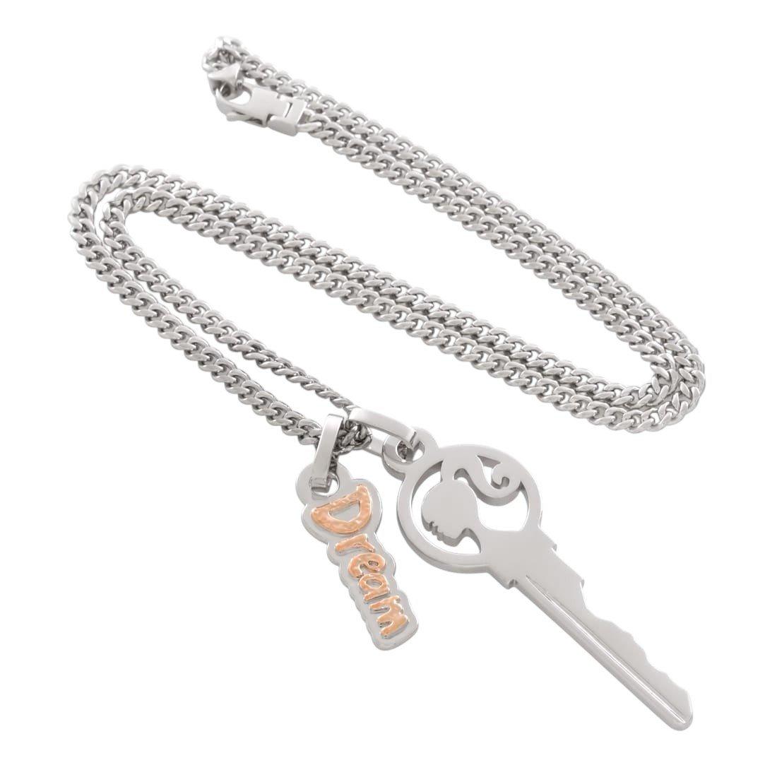 King Ice X Barbie Dream Necklace - White Gold - WHITE GOLD