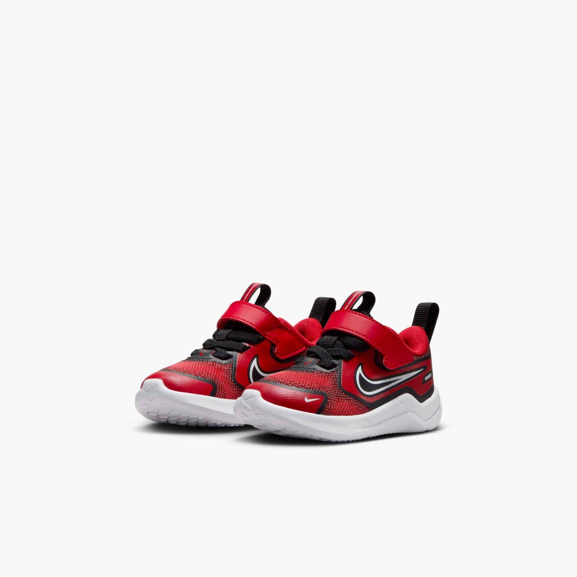 Nike Cosmic Runner "University Red/Black/White" Infant Boys' Running Shoe - RED/BLACK/WHITE Thumbnail View 4