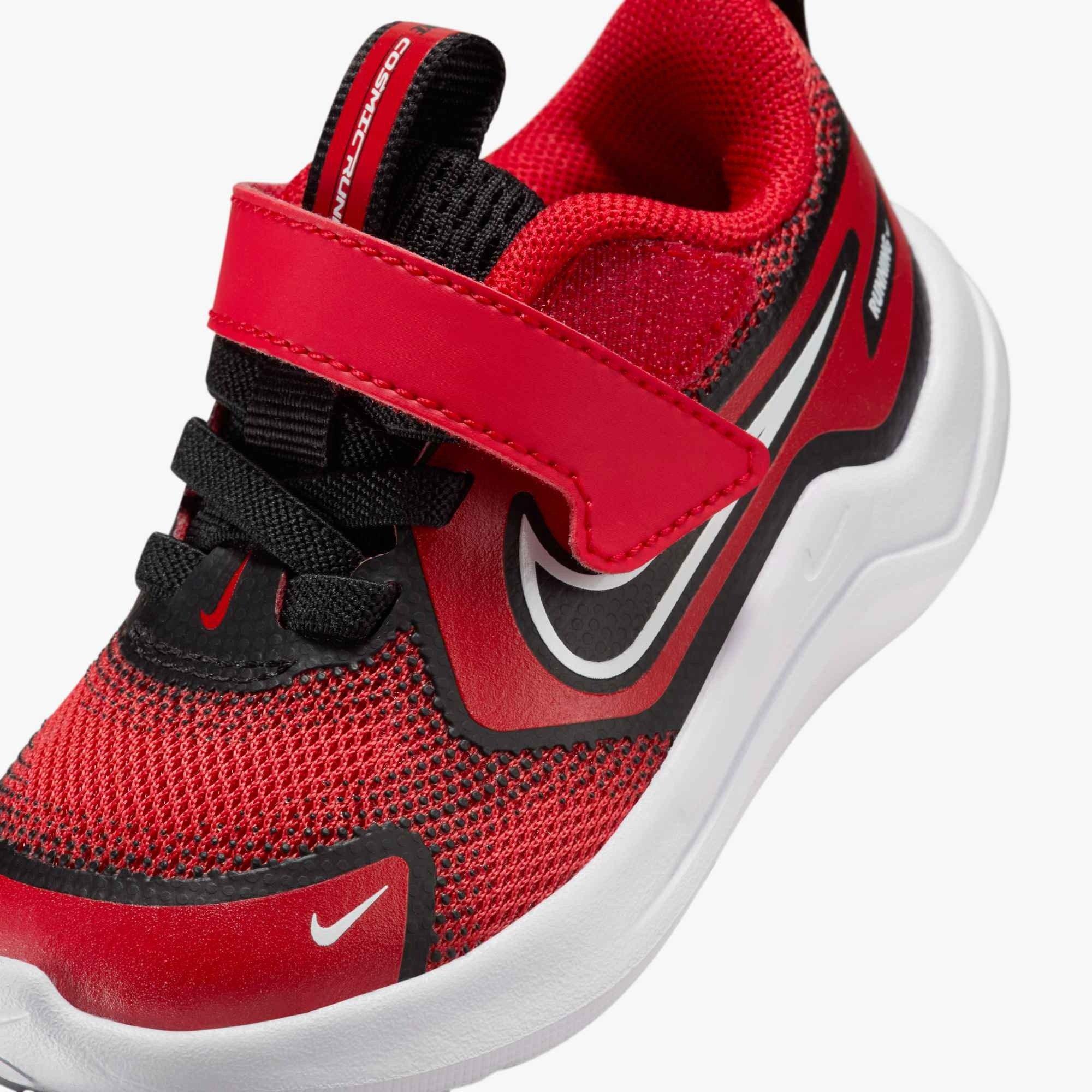 Nike Cosmic Runner "University Red/Black/White" Infant Boys' Running Shoe - RED/BLACK/WHITE Thumbnail View 6
