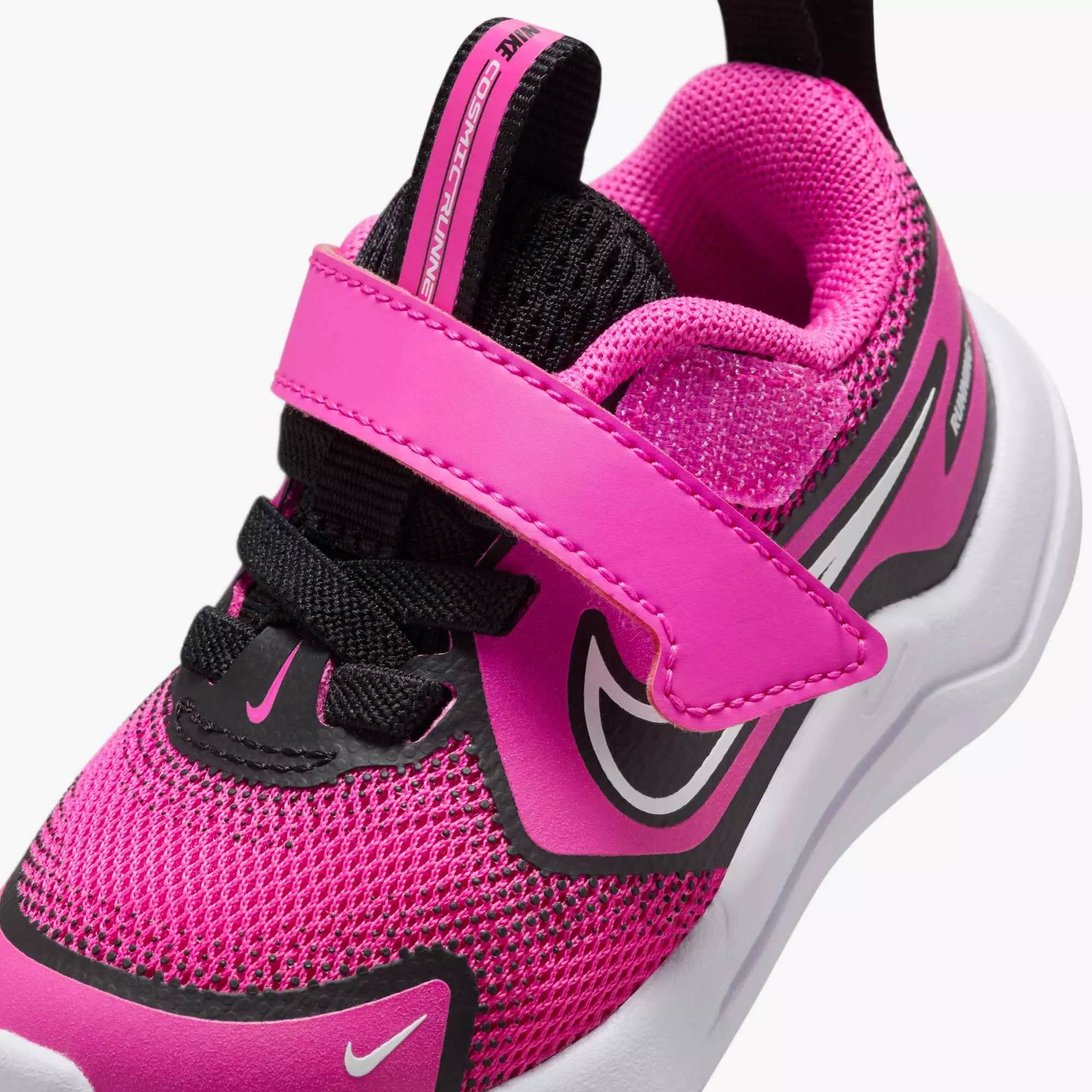 Nike Cosmic Runner "Laser Fuchsia/Black/White" Infant Girls' Running Shoe - PINK